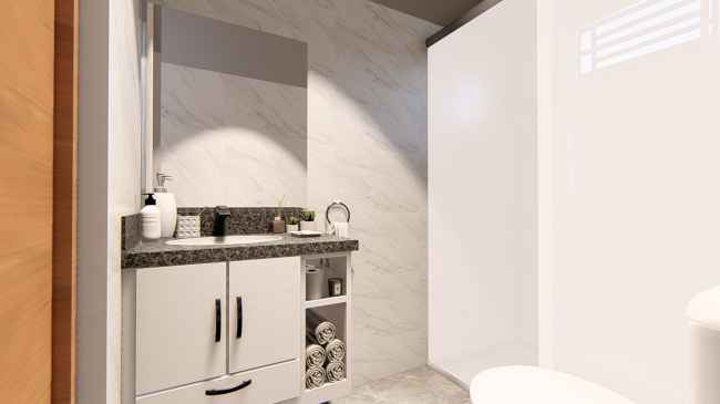 Construcción de Casa , 1 Dormitorio, 1 Baño, REF. 765